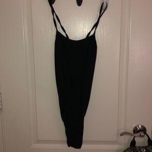 Black Jolene fixed back onesie